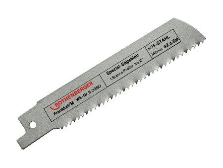 пильное полотно для rotiger (ротигер) hss 140x25x1.6 мм /tpi 8