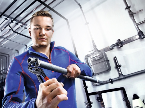 универсальные клещи rogrip f 10' 2k с пластиковыми ручками (рогрип)